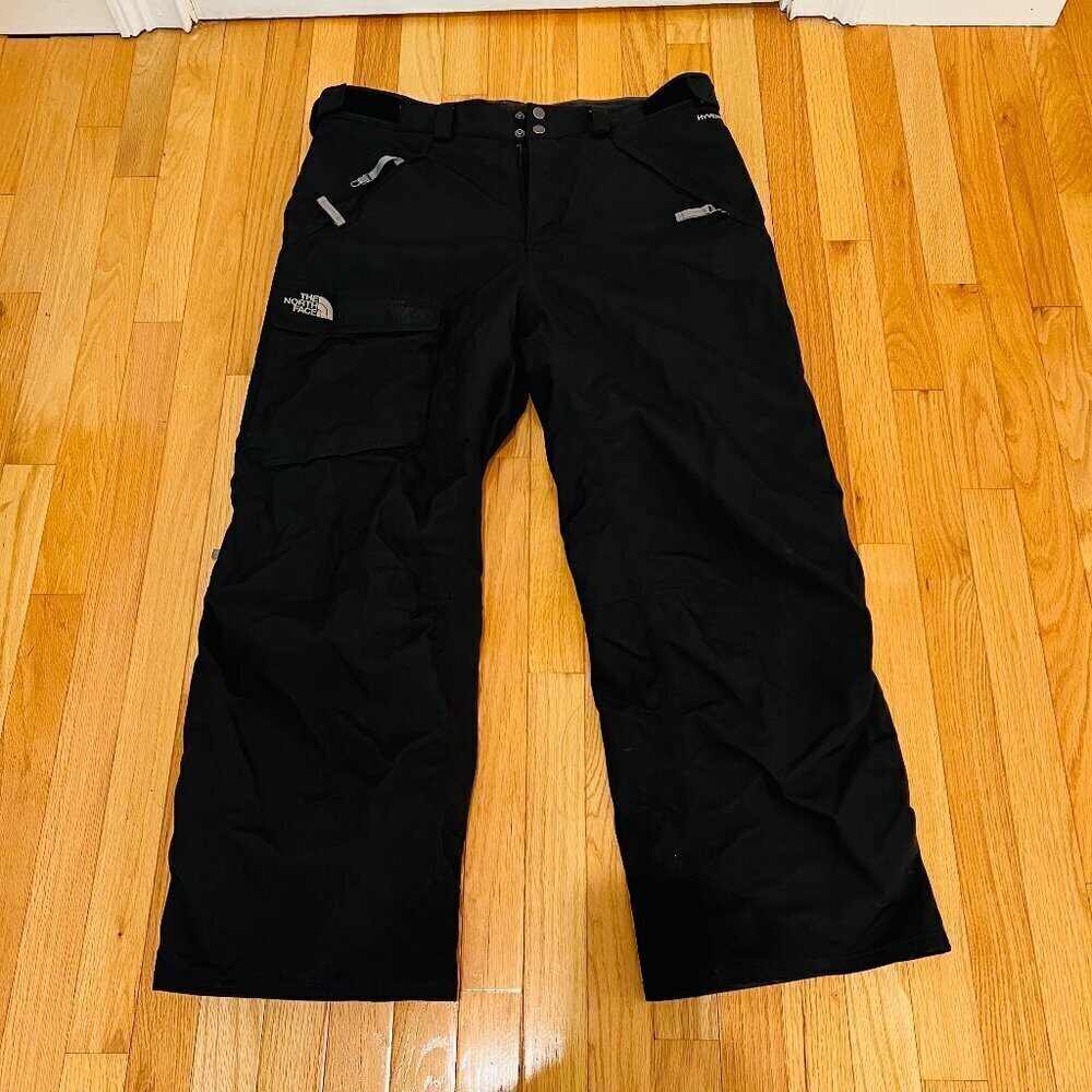 North Face Hyvent Snowboard Pants Men's Size Large Pockets Ski